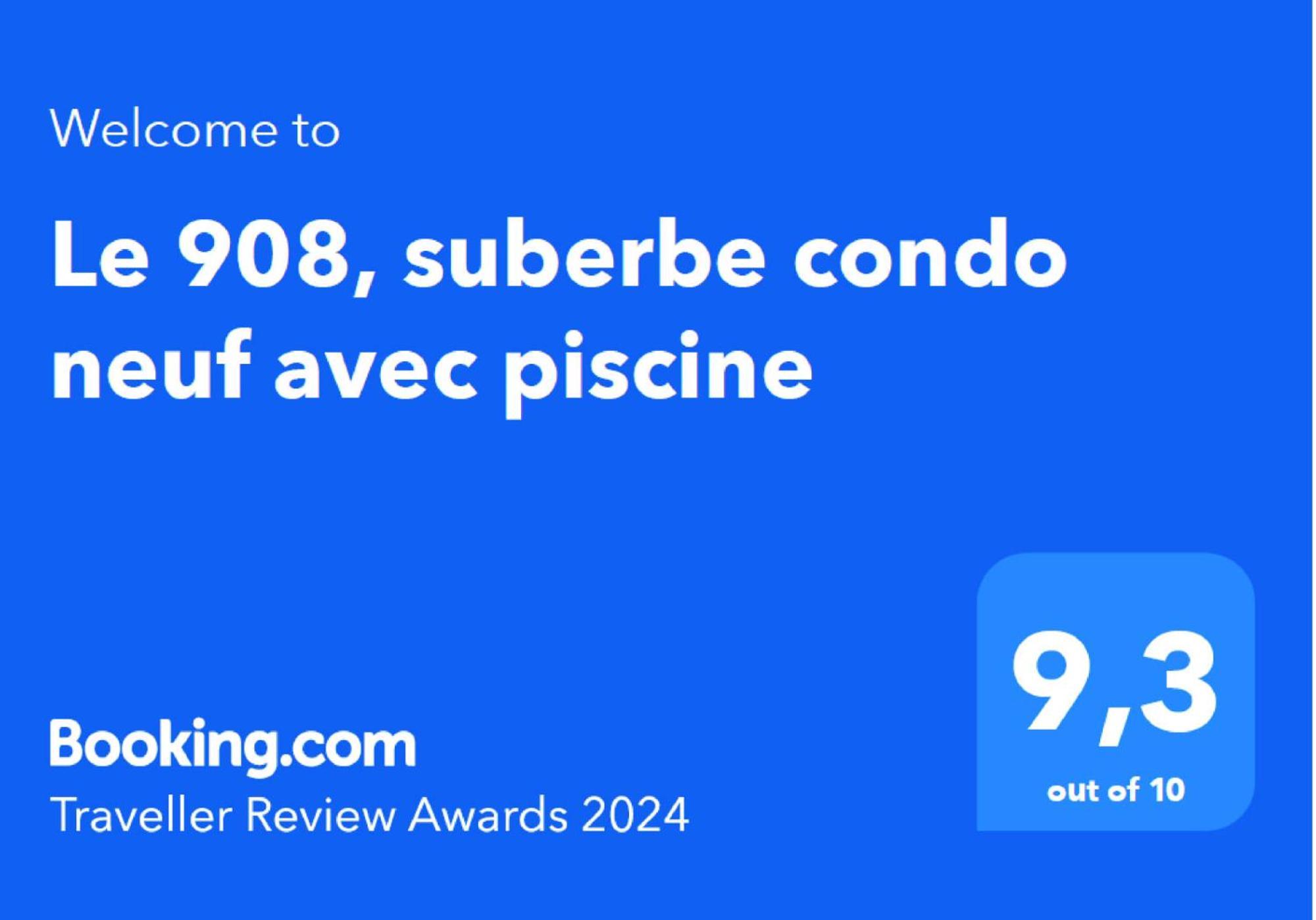 Le 908, Suberbe Condo Neuf Avec Piscine Québec Eksteriør billede